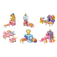 Re-Ment Kirby Star Allies Waddle Dee's Toy Factory, approximately H70×W140×D65mm, PVC.