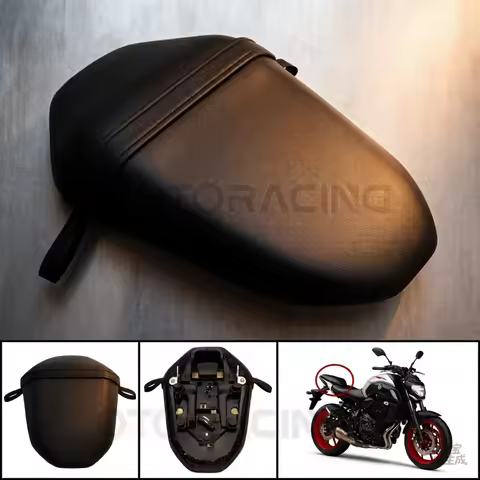 Motorcycle Pillion Rear Seat Cushion Passenger Seat Cushion Pad For Yamaha MT07 MT-07 2018 2019 2020