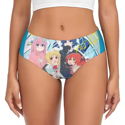 Bocchi the Rock Anime Japane Manga Brief Panties Women Comfort Stretch Underwear