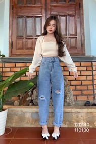Set Baggy Jeans Rách X + Set 2 Mon Áo Khoác Cánh Dơi