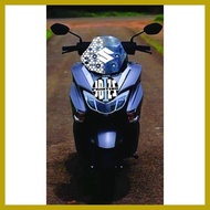 ♒ ☾ ◩ SUZUKI BURGMAN STREET 125 EX 125 STOCK VISOR HONEY COMB STICKER