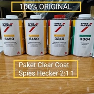 CHEAPEST - [Package] Hecker HS Clear Coat Varnish 8450 2:1:1