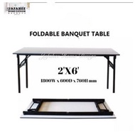 DH Folding table / Banquet table (180 x 60 x 76 cm) (2'' x 6'')