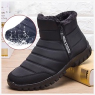 Winter Ankle Snow Boots - Waterproof & Anti-Slip, Casual Warm Design, Suitable for Couples | Plus Si