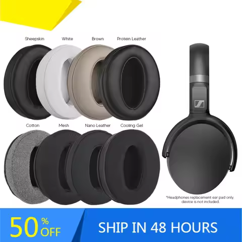 Replacement Ear Pads For Sennheiser HD 450BT 458BT 300 4.30 4.20 400S 350BT Headphone Accessories Ea