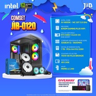 COMPUTER SET JIB-0120 คอมประกอบ INTEL I5 14600K / RTX5060 8GB / B760M / 32GB DDR5