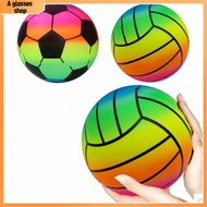 🔥🔥【COD+IN STOCK】 พีวีซีพีวีซี ลูกบอลชายหาดเป่าลม ยักษ์ใหญ่ใหญ่ 22ซม. ค่ะ ลูกบอลชายหาดสีรุ้ง ทนทานต่อการใช้งาน หนาขึ้น ลูกบอลน้ำฤดูร้อน เด็กๆเด็