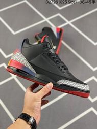 耐吉 J Balvin x Nike Air Jordan 3 聯名款 漸變黑彩虹 aj3 聯名 漸變黑彩虹 籃球鞋