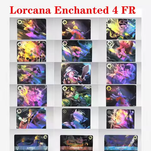 Lorcana Proxy French Chapter 4 Foil High Quality ursula anna diablo jasmine dingo sisu minnie ariel 
