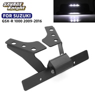 GSXR1000 License Plate Holder For GSX-R 1000 2009-2016 Tail Tidy Fender Eliminator GSXR 1000 LED Lig