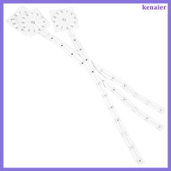 📎 3PCS Contemporary DIY Wall Clock Measuring Paper Ruler Accessories for Home, Office, and Classroom