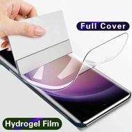 Hydrogel Film For Samsung Galaxy S23 S22 S21 S20 Ultra Plus Screen Protector For Samsung S21 S20 FE S8 S9 S10 Plus Protective Film For Samsung Galaxy Note 8 9 10 Plus 20 Ultra