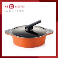 Happycall 24cm 2.8L Alumite Ceramic Die-Cast Low Stock Pot 3003-0015 | Non-Stick