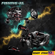 PROBEROS Reel P4 BC Alarm Sound 7.2:1 Baitcasting Reel Umpan Casting Haruan Toman Drag 8kg Kekili Pa