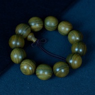 Gỗ đàn hương xanh lá cây dây hạt Phật chơi Vòng đeo tay nam và nữ gỗ đàn hương 108 Vòng đeo tay đính