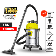 (1 YEAR WARRANTY) BuzzTech 2500W 35 Litre Wet & Dry Vacuum Cleaner Blower Blow Vacum Vaccum Mesin Va