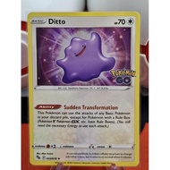 DITTO 2022 POKEMON SWSH GO HOLO RARE 053/078