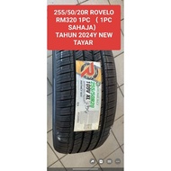 NEW TAYAR 255/50R20 ROVELO SUV 255/50/20 RM320 1PC 2024Y MODEL