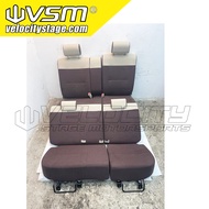 Toyota Passo Hana Boon 2 Tone Two Tone Seat Sambung Seat Passo Hana for Perodua Myvi/Myvi Lagi Best