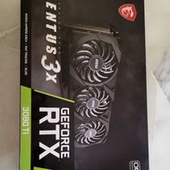 MSI GEFORCE RTX3080TI OC 12GB GDDR6X used