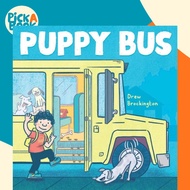 [100% Original Books] - Puppy Bus by Drew Brockington (UK edition, hardcover)