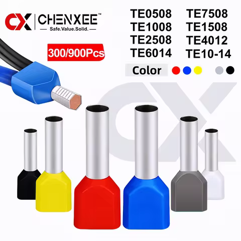 Double Wire Ferrule, Dual Bootlace Ferrule Wire Ferrules Twin Ferrules Connectors Wire Connector Ins