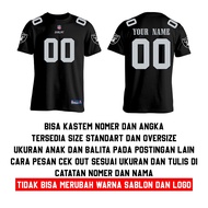 AMERICAN FOOTBALL RAIDERS OVERLIMIT KASTEM T-SHIRT | Oversized T-shirt | STREETWEAR