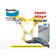BENDIX - Perodua Myvi 1.5L D20N 2018y"+ Front Brake Disc Pad DB2444 D0102