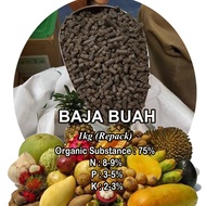 Baja Buah & Kesuburan INDUSOL 1Kg - Baja buah sebatian organik tulen import Germany