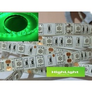 ♞12v-5Meters Green smd5050 Led Strip Lights indoor/outdoor for ceiling cove lighting