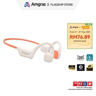 Amgras OpenMeta Ⅱ Pro Bone Conduction earphone Blutooth Hearphones Water/Sweat Resistant Stereo Soun