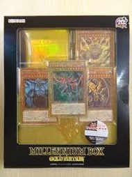遊戲王 20 周年 千年箱黃金版 千年黃金櫃 黃金禮盒 日版 MILLENNIUM BOX GOLD (兩款)
