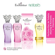Buy 2 Get 1 Enchanteur Perfume EDT Romantic and Alluring 50ml + FREE Charming 50ml