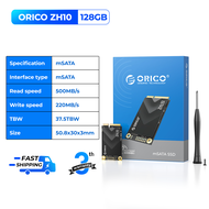 ORICO mSATA SSD 128GB 256GB 512GB 1TB 2TB SATA trong trạng thái rắn ổ cứng 5gbps 3D NAND SSD cho máy