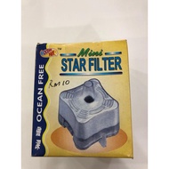 Mini star filter aquarium filter