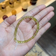 Health bracelet 4mm Peridotnatural