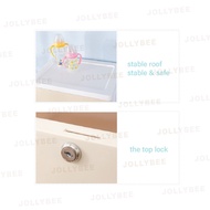 ๑[NEW] Jollybee 5-Tier Baby Clothes Plastic Storage Drawer Rak Laci Pakaian Baju Bayi Almari Cabinet Plastik Toy Box