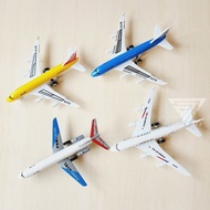[Taiwan Shipment] [Simulation Alloy Pull Back Airplane] Civil Airplane Model Children's Toy Airliner