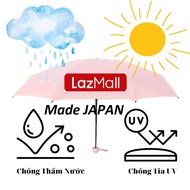 Full Hộp Mới LazMall Ô Mini Gấp Gọn Nhật Bản - Dù Che Mưa Chống Tia UV Gấp Gọn Bỏ Túi Tiện Lợi Đi Họ