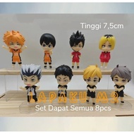 Haikyuu Shoyo Hinata Anime Action Figure Set of 8 pieces