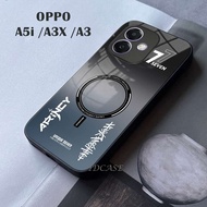 Glitter Glass Softcase FOR oppo A5i / A3X /A3 - Casing hp oppo A5i / A3X /A3- K03