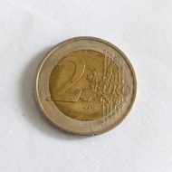 Uang koin jadul 2 Euro