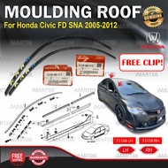 Original Civic FD FD2R SNA 2005 2012 Moulding Roof Lining Rubber Outer Roof Rubber Getah Bumbung Civ