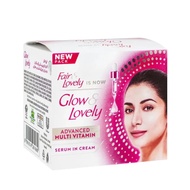 Glow & Lovely, designed to nourish the skin with essential vitamins, Volume 50g.