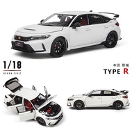 1: 18 Pudi Honda CIVIC TYPE R Alloy Car Model Car CIVIC FL5 Simulation Car Model Toy Gift