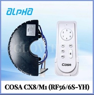 [ORIGINAL] ALPHA Ceiling Fan PCB/REMOTE CONTROL for COSA CX8 / M1 RF56/6S-YH