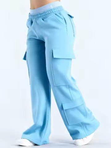 Women New Casual Sweatpants Jogger Straight Trousers Trendy Sports Cargo Pants Woman Multiple Pocket
