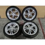Shark Rim Size 18x7.5J 5Hx114.3 1SET [PREFER WALK IN] For Toyota /Nissan /Mitshubishi