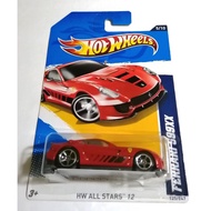 Hotwheels Ferrari 599XX Red 2012 Edisi Protector Percuma
