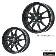 送料無料 エルベ エステローザ EST-5T 4.5J-14 +45 4H-100 (14インチ) 4H100 4.5J+45【2本セット 新品】